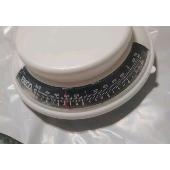 EKCO Kitchen Scale 5 Lb. Capacity 2-pieces - Picture 2 of 4